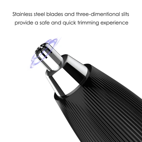 輕觸式鼻毛修剪器 electric nose hair trimmer