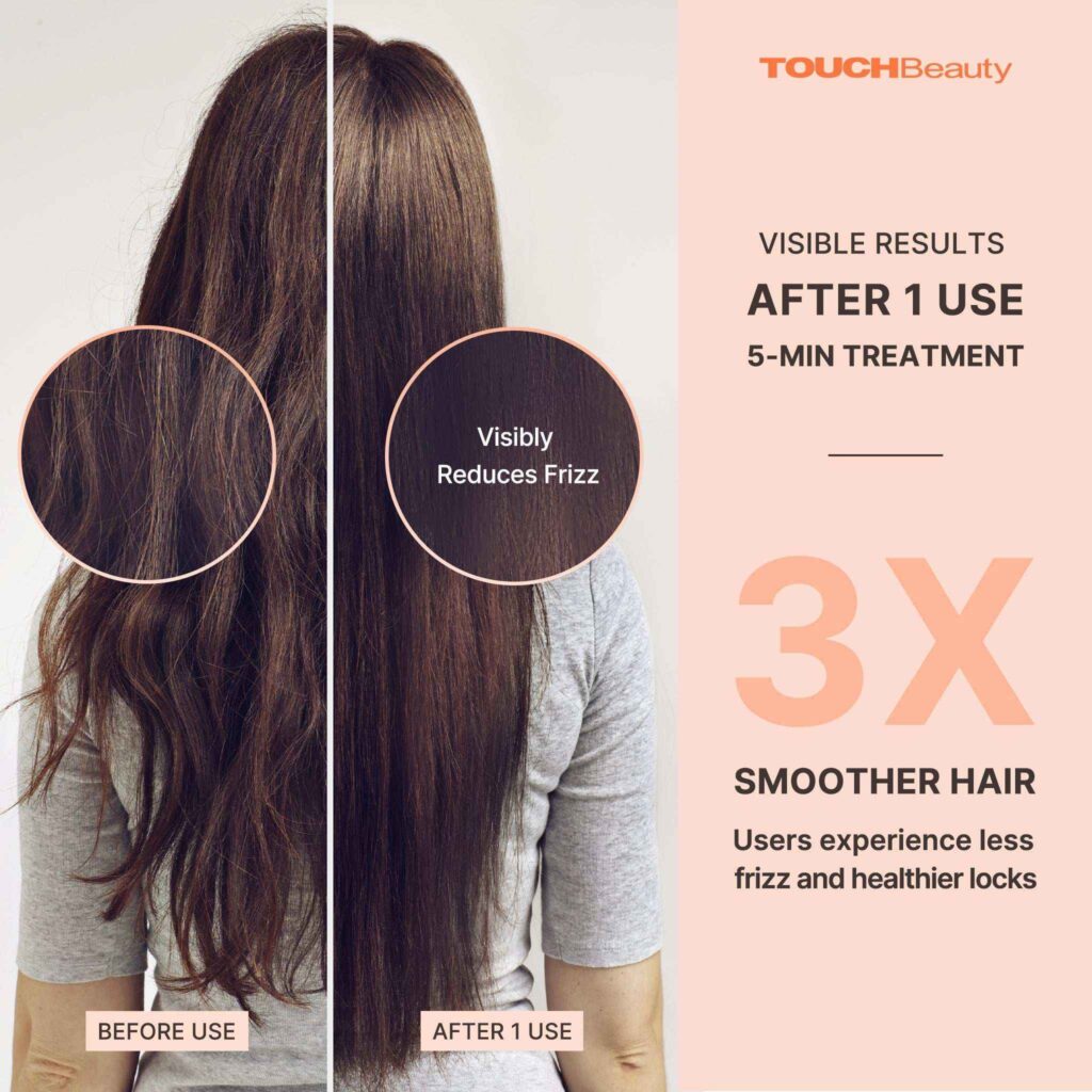 vita 光能養髮梳｜touchbeauty 紅光微電流頭皮護理神器 tb 2343